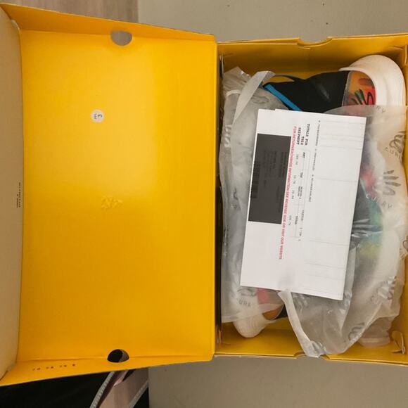 NIB Under Armour Curry shoes 8 PRNT Flow Tie Dye black collectors 12 limited - Picture 5 of 14